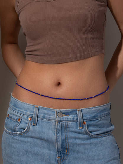 ["Beaded Body Chain ", " Gold ", " Model Image ", " Uncommon James"]