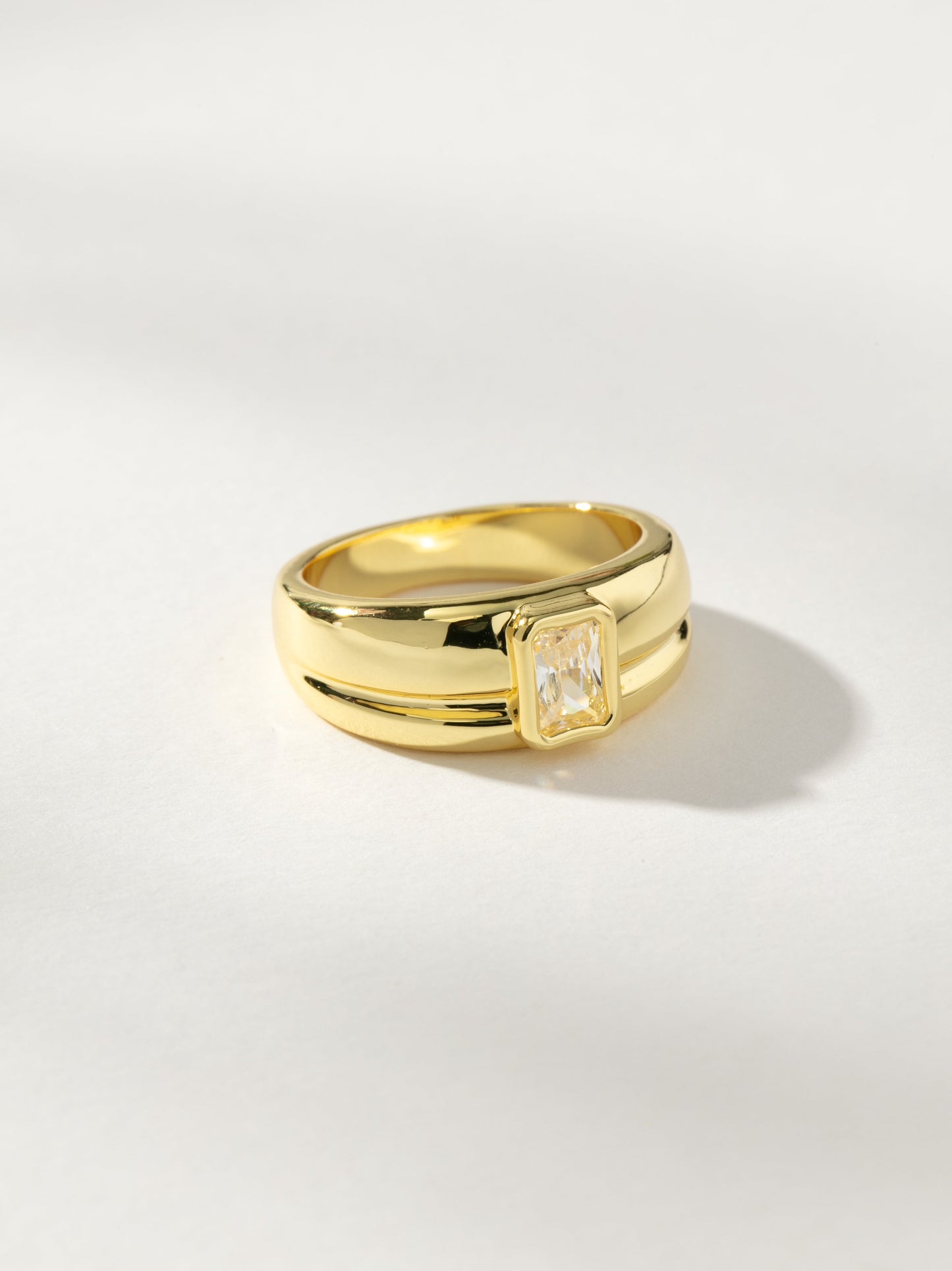 Birthstone Ring | Gold April | Product Image | Uncommon James