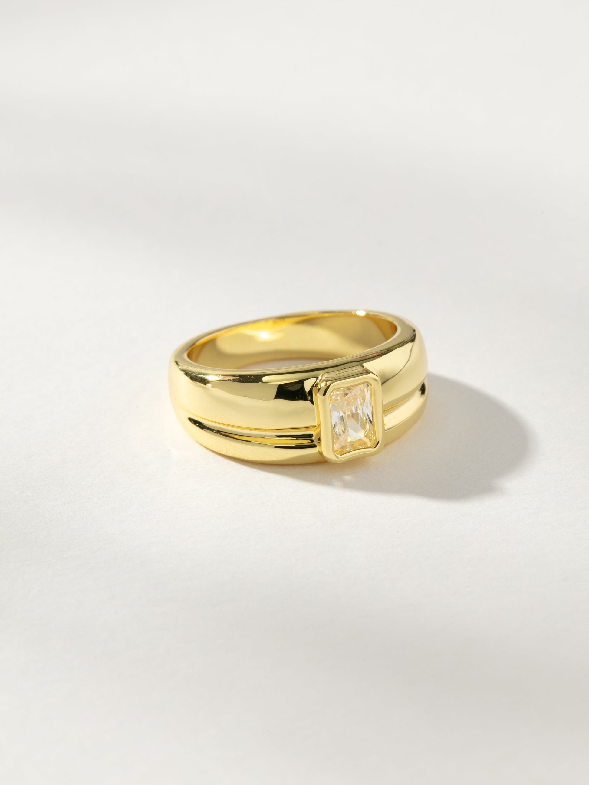 Birthstone Ring | Gold April | Product Image | Uncommon James