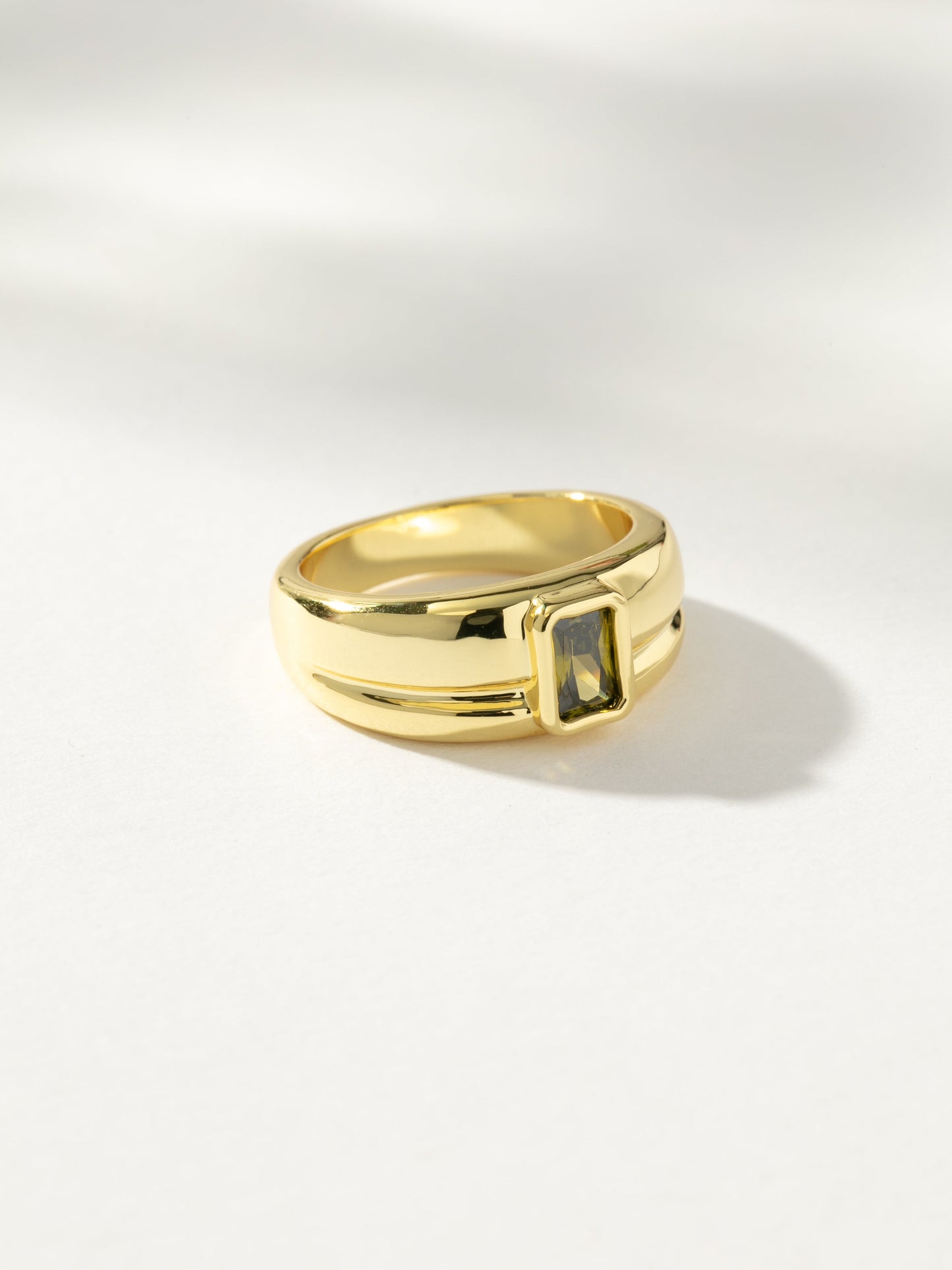 Birthstone Ring | Gold August | Product Image | Uncommon James