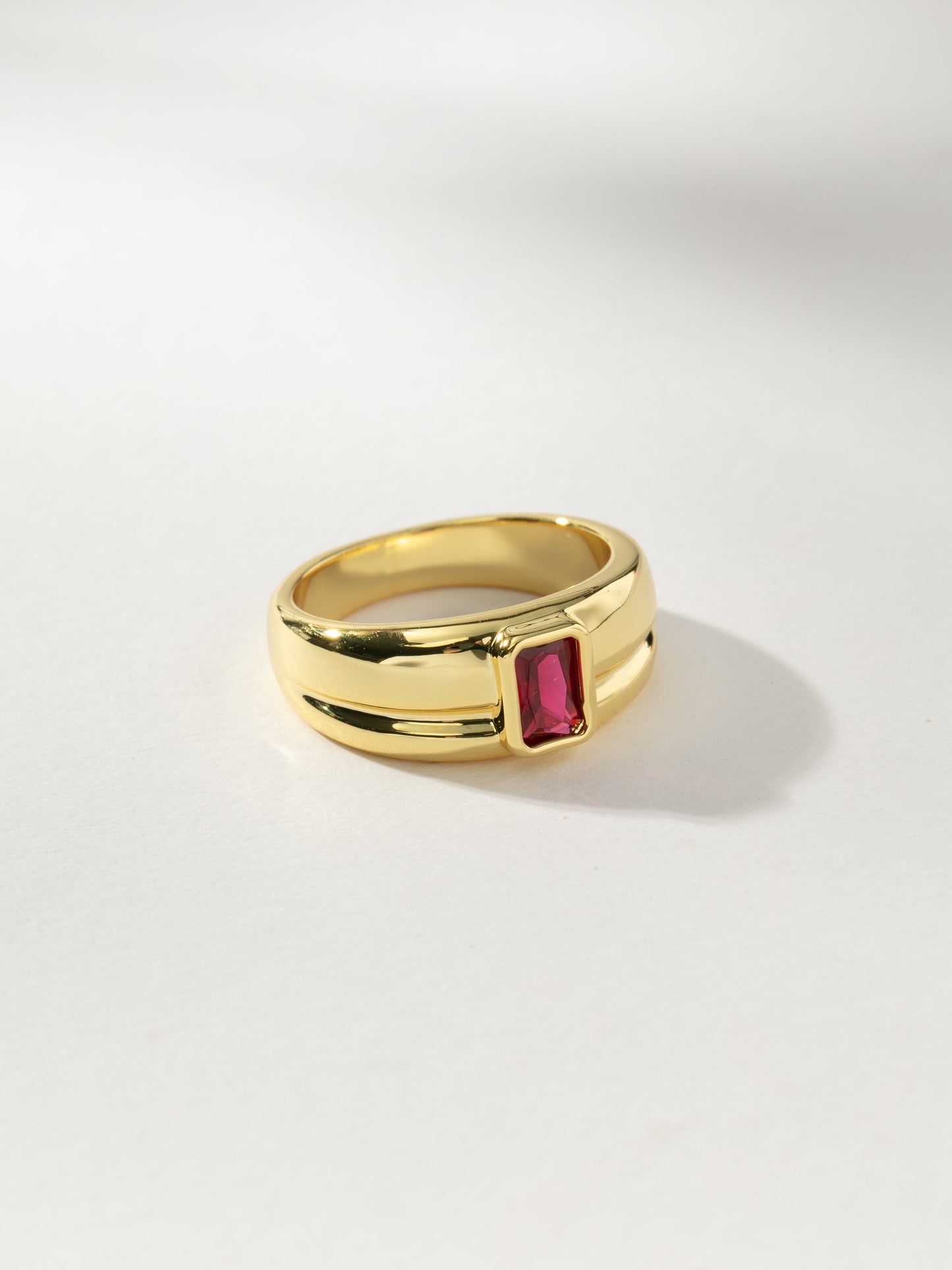 Birthstone Ring | Gold January | Product Image | Uncommon James