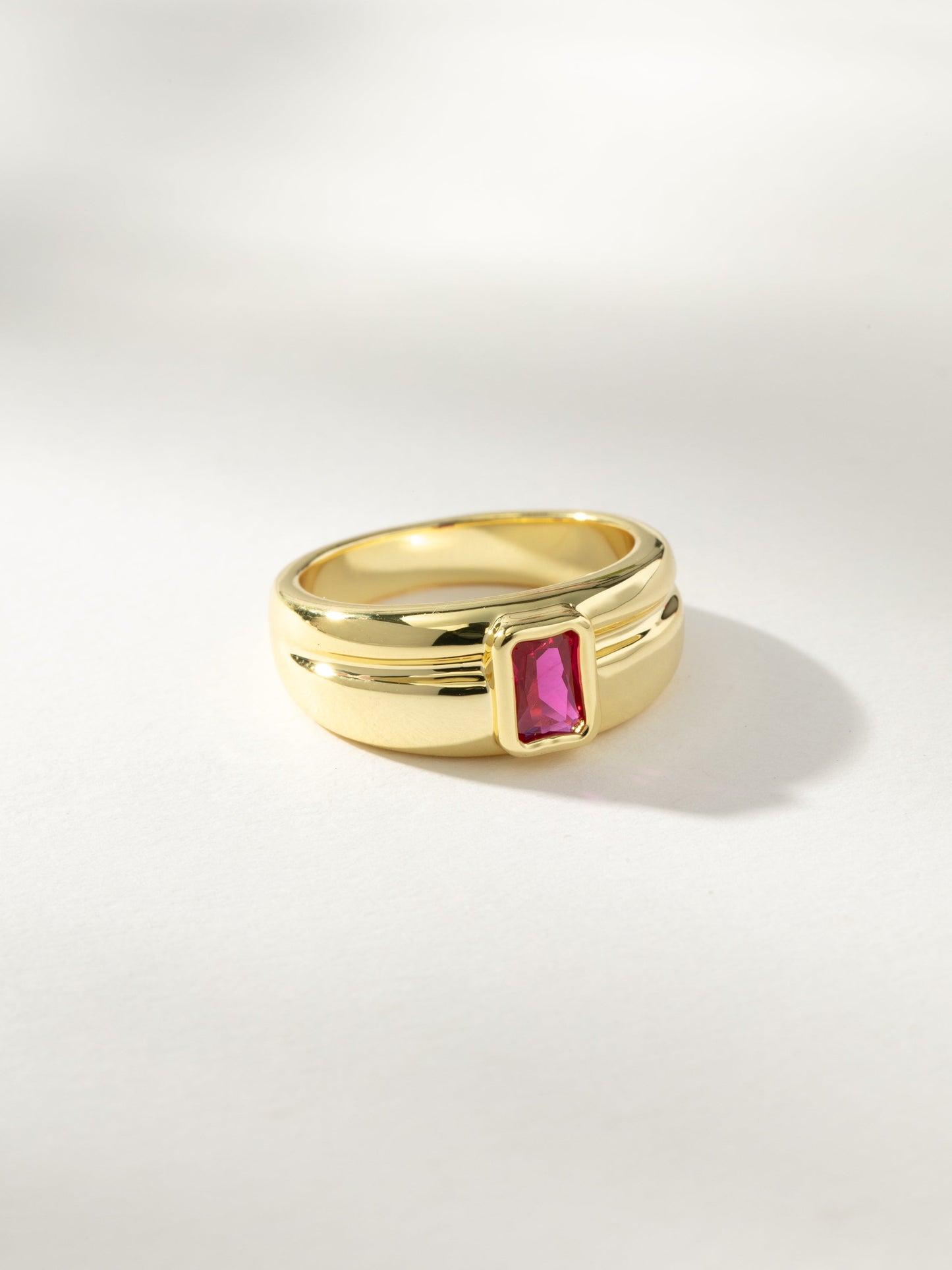 Birthstone Ring | Gold July | Product Image | Uncommon James