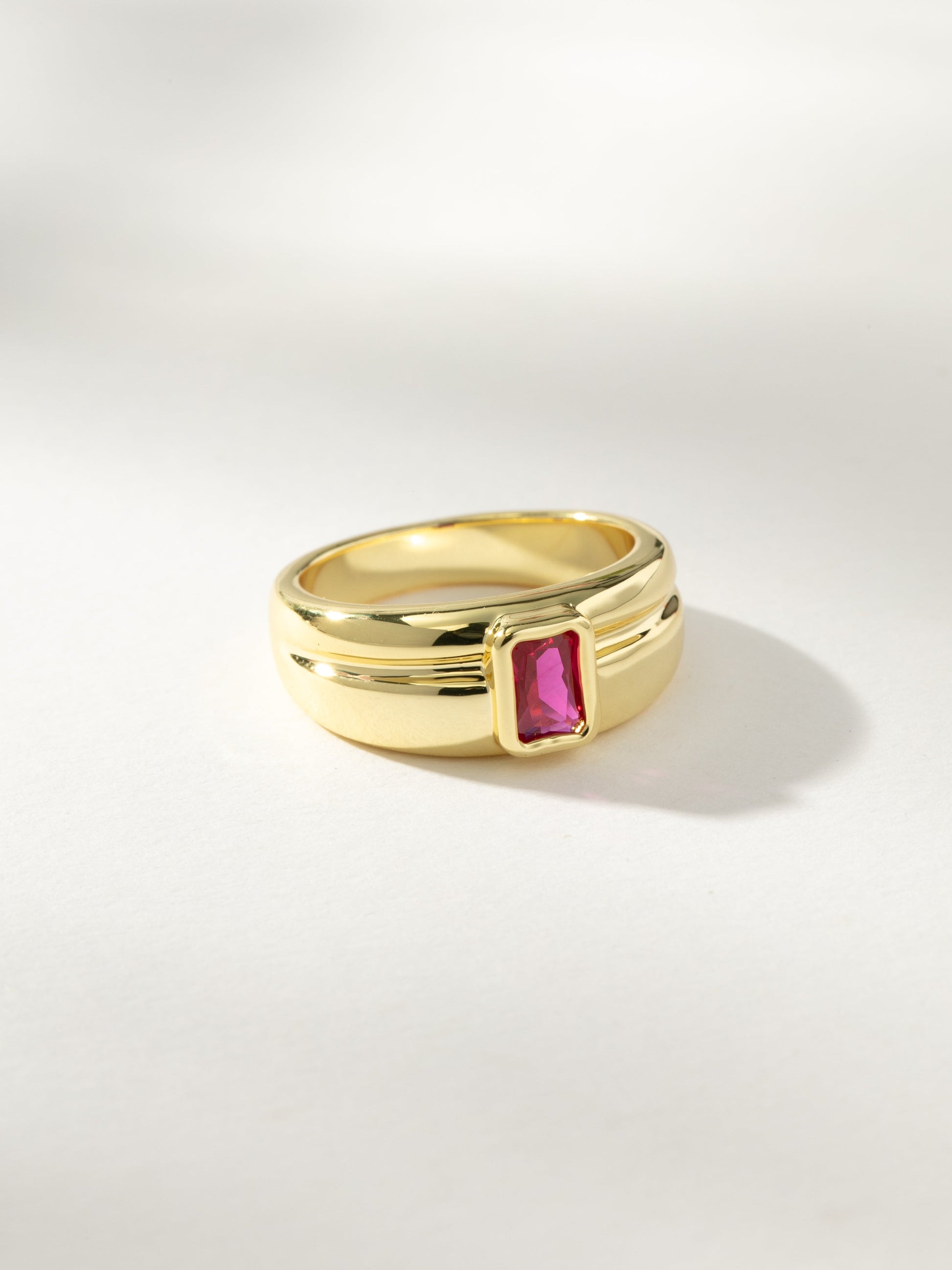 Birthstone Ring | Gold July | Product Image | Uncommon James