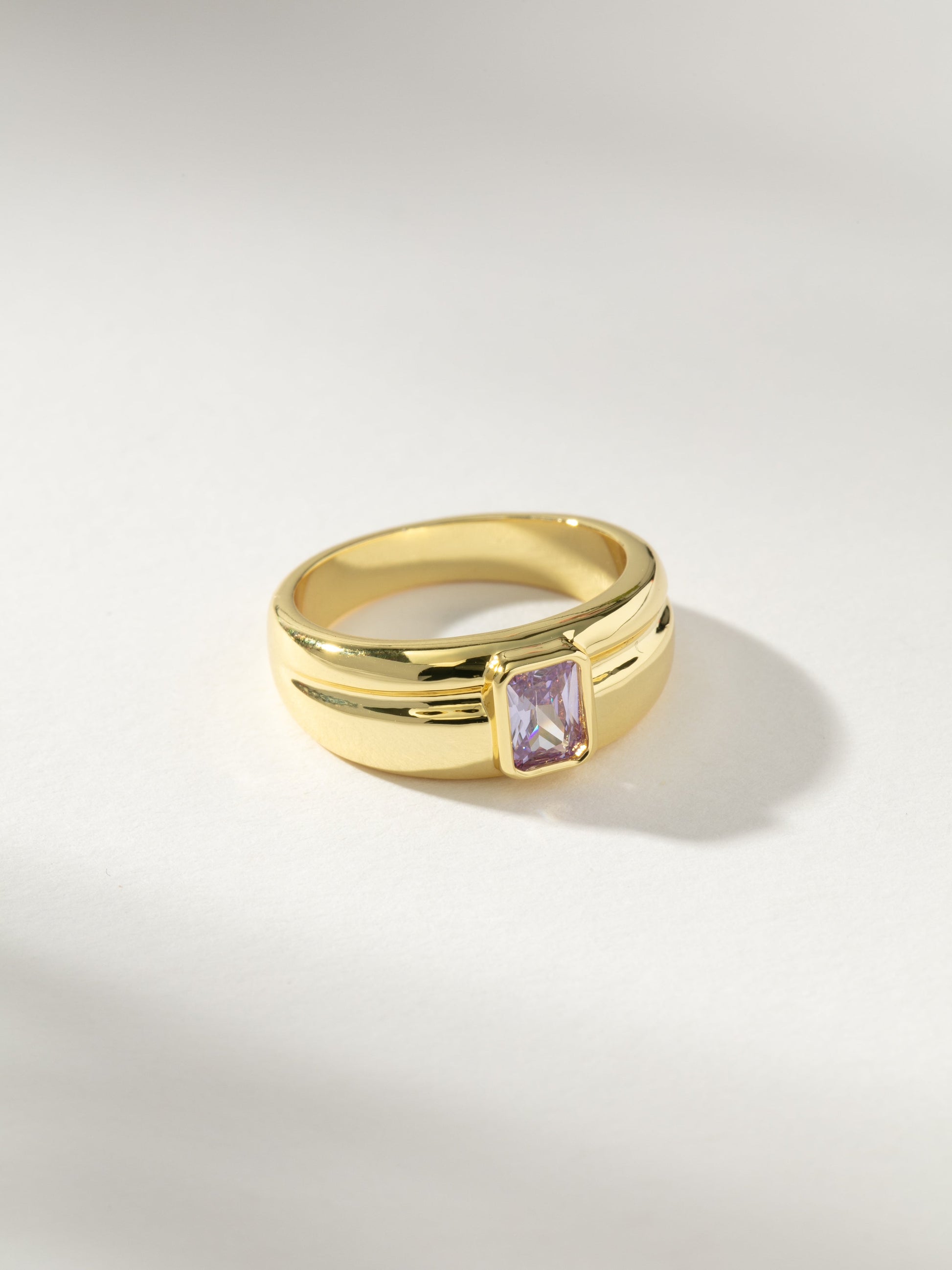 Birthstone Ring | Gold June | Product Image | Uncommon James