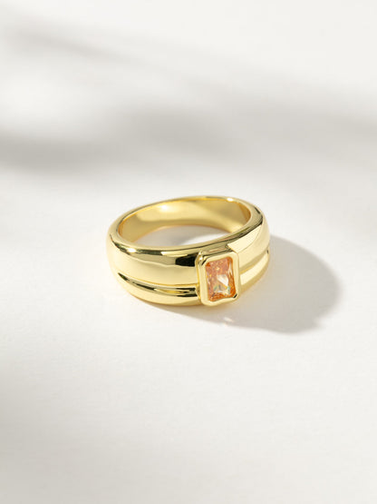 ["Birthstone Ring ", " Gold November ", " Product Image ", " Uncommon James"]