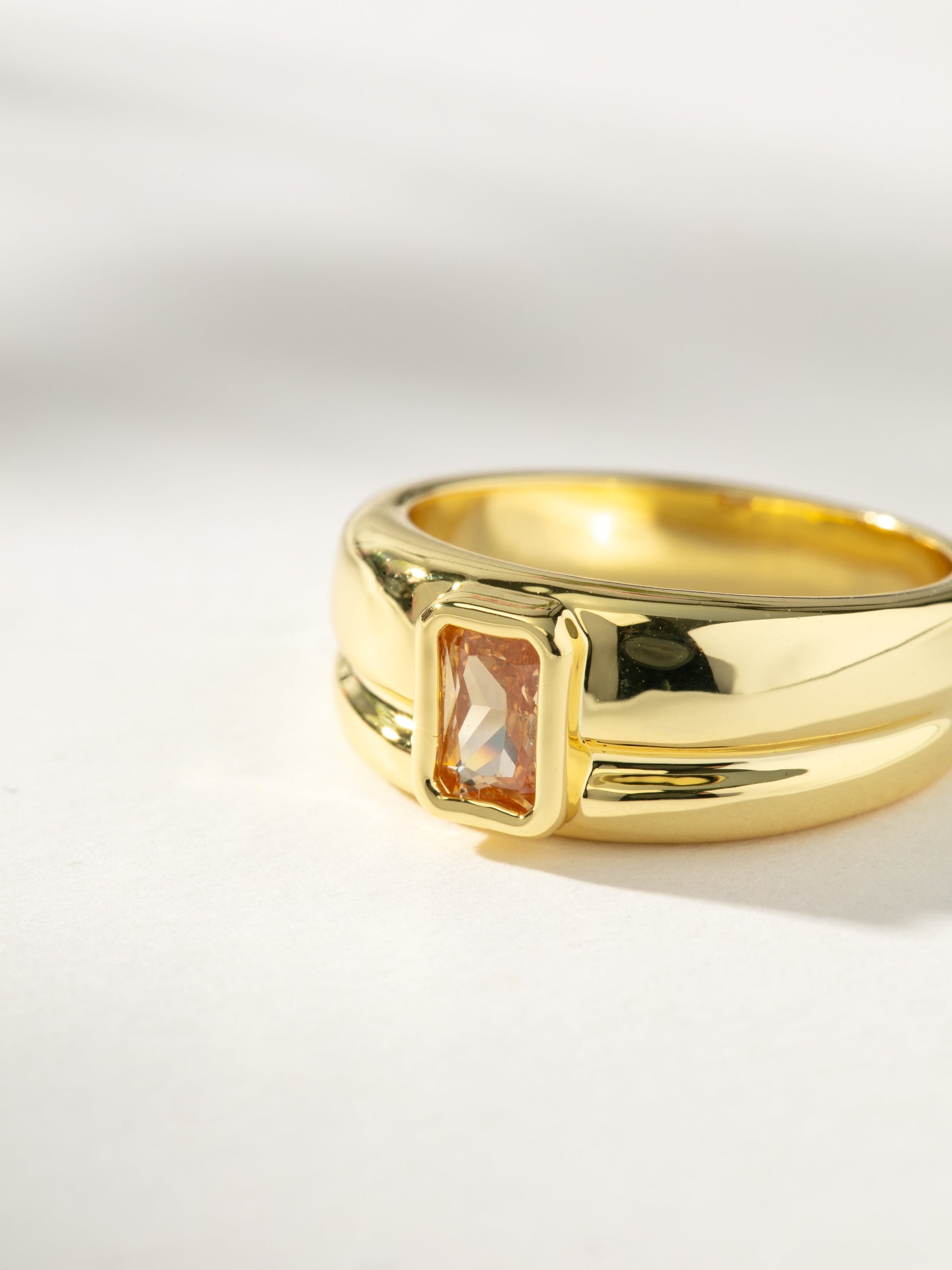 Birthstone Ring | Gold November | Product Detail Image | Uncommon James