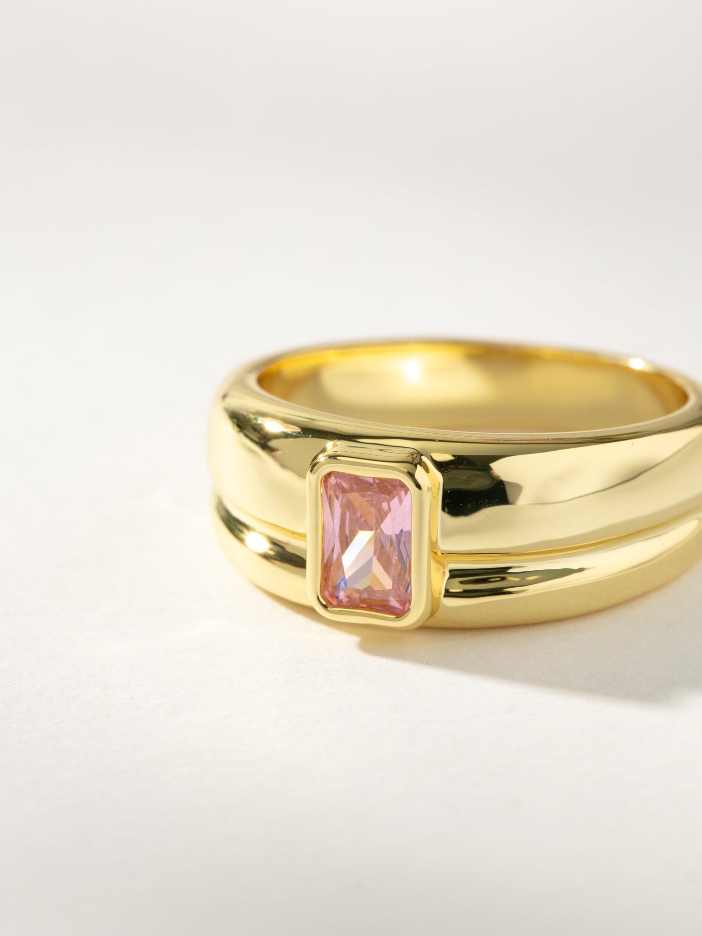 Birthstone Ring | Gold October | Product Detail Image | Uncommon James