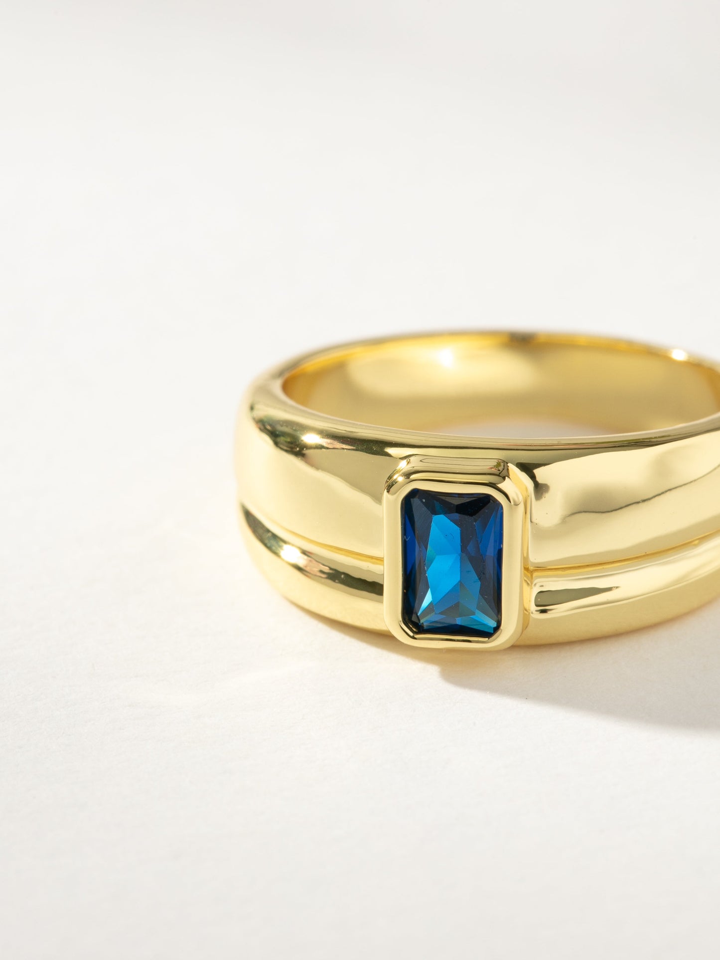 Birthstone Ring | Gold September | Product Detail Image | Uncommon James