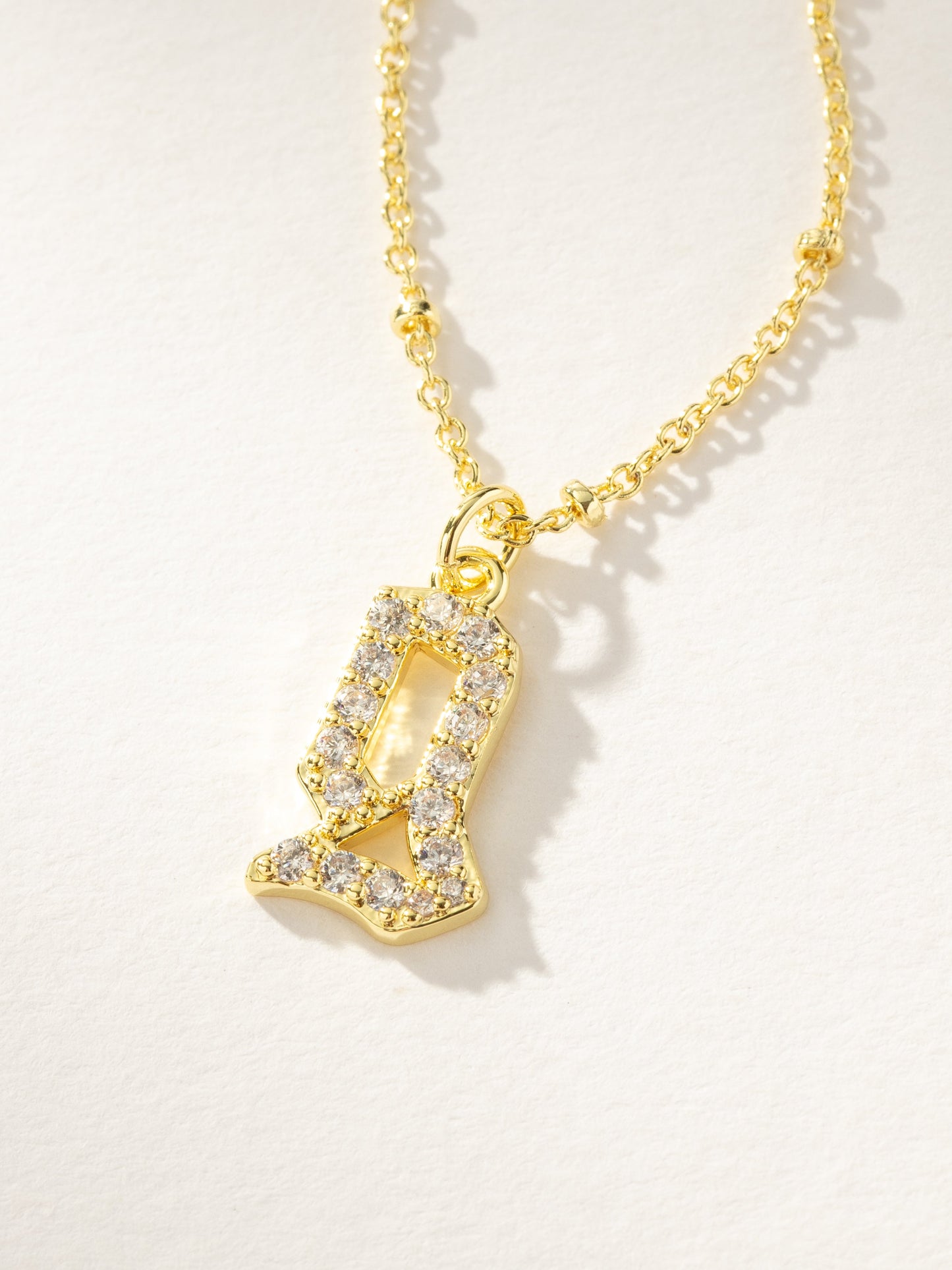 Made to Shine Initial Necklace | Gold G | Product Image | Uncommon James