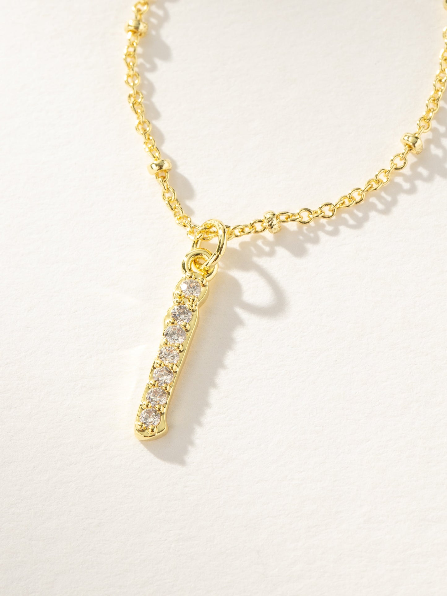 Made to Shine Initial Necklace | Gold | Product Image | Uncommon James
