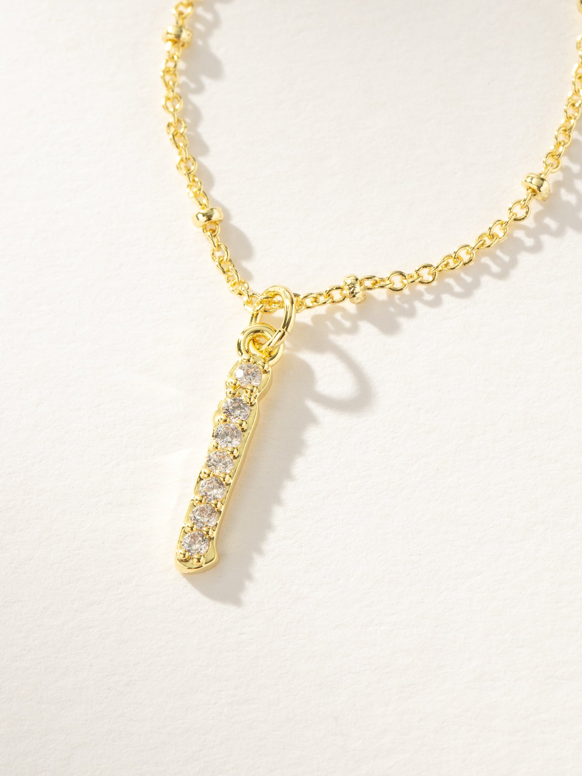 Made to Shine Initial Necklace | Gold | Product Image | Uncommon James