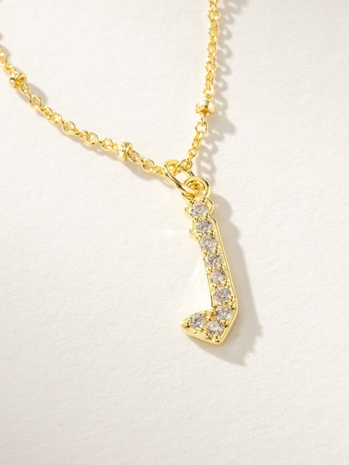 Made to Shine Initial Necklace | Gold | Product Image | Uncommon James