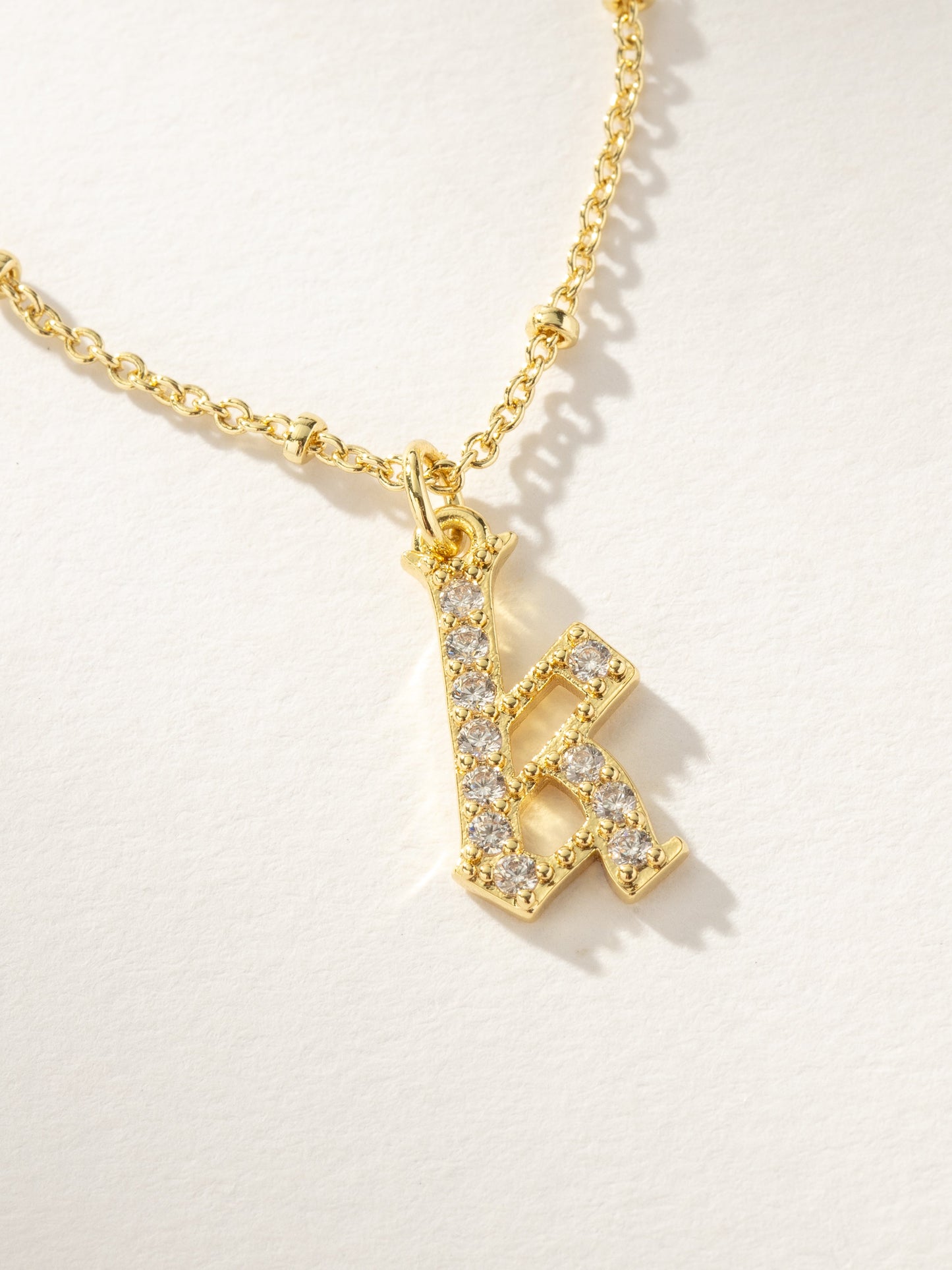 Made to Shine Initial Necklace | Gold K | Product Image | Uncommon James
