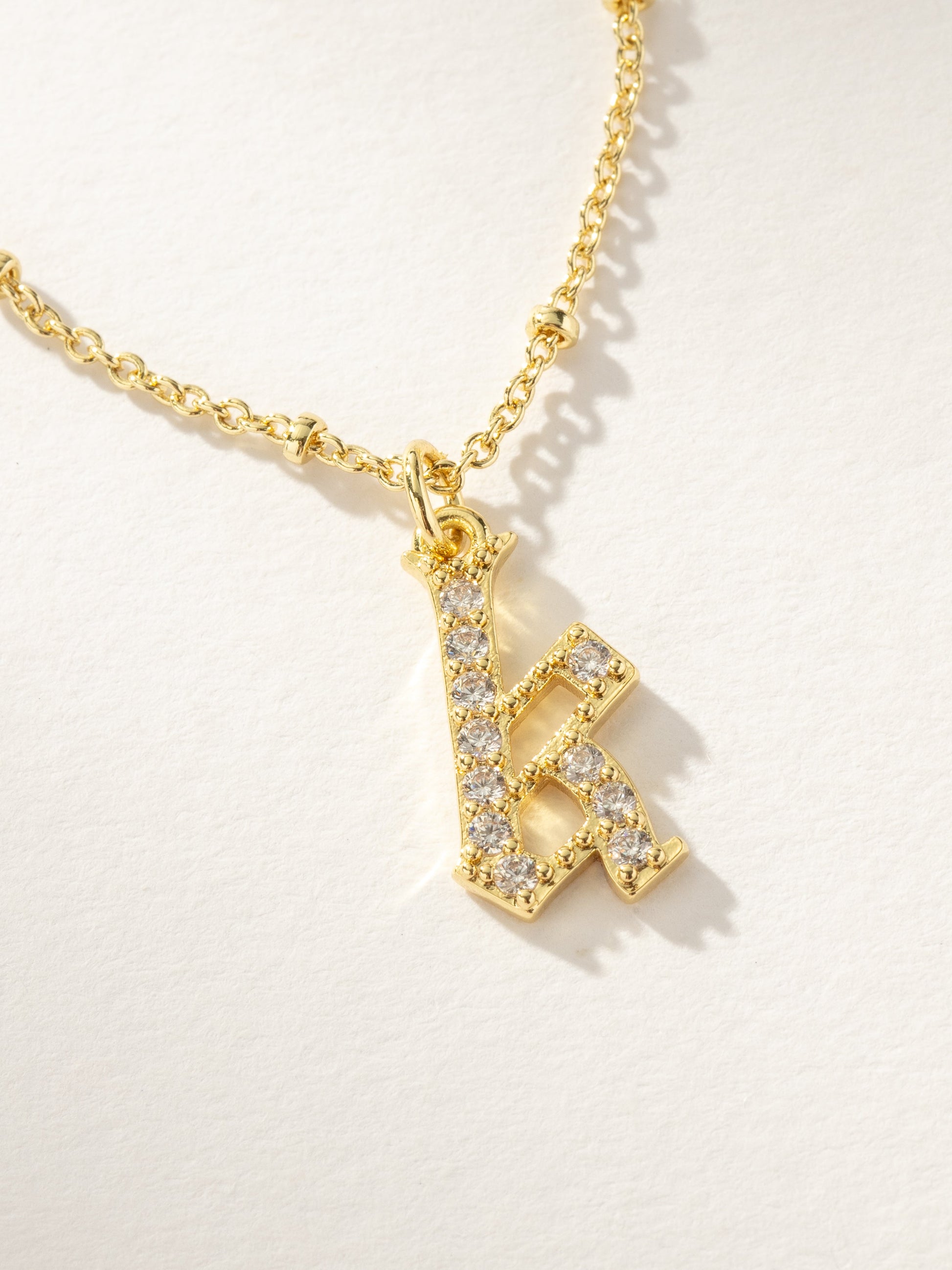 Made to Shine Initial Necklace | Gold K | Product Image | Uncommon James