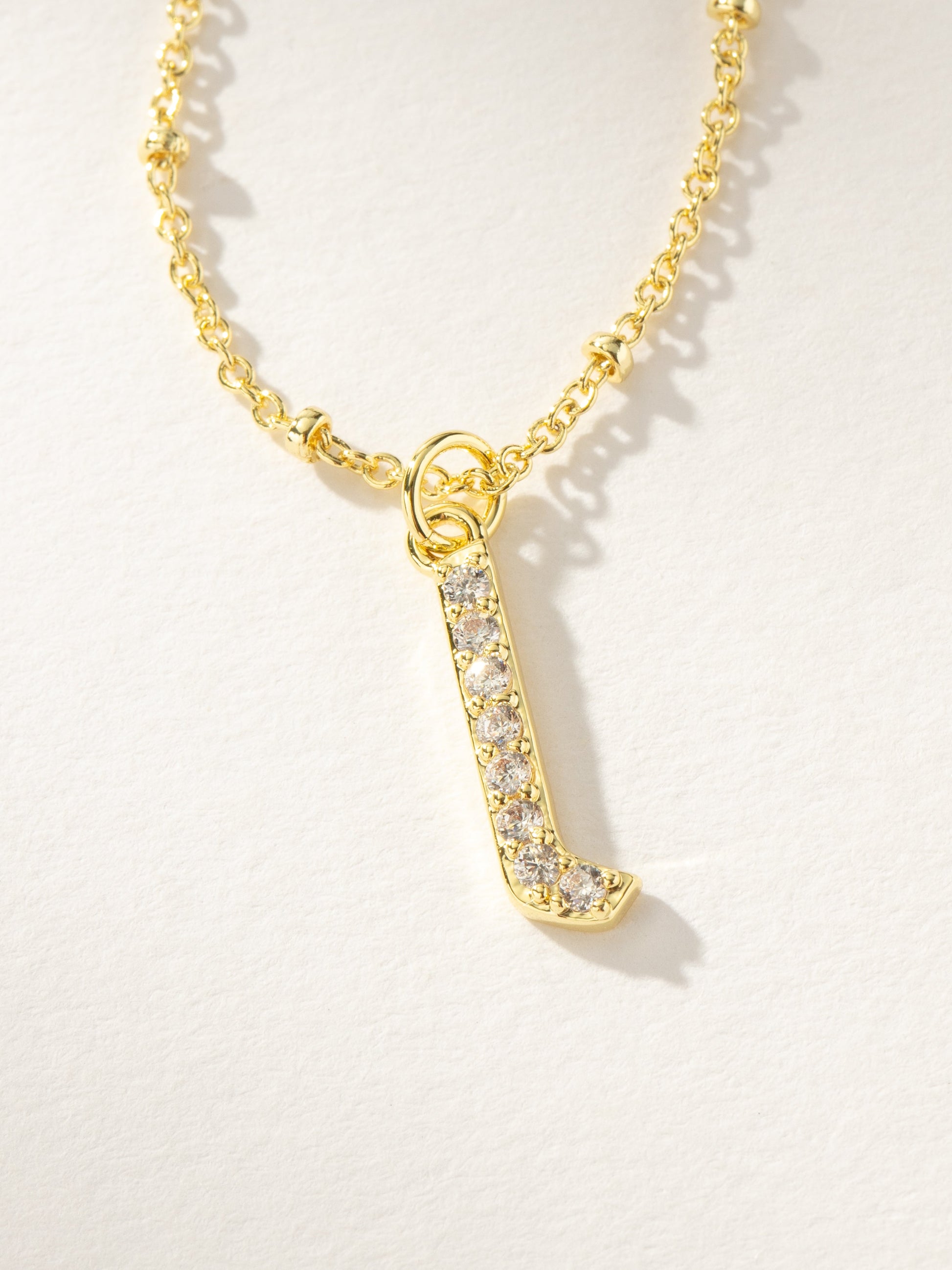 Made to Shine Initial Necklace | Gold | Product Image | Uncommon James