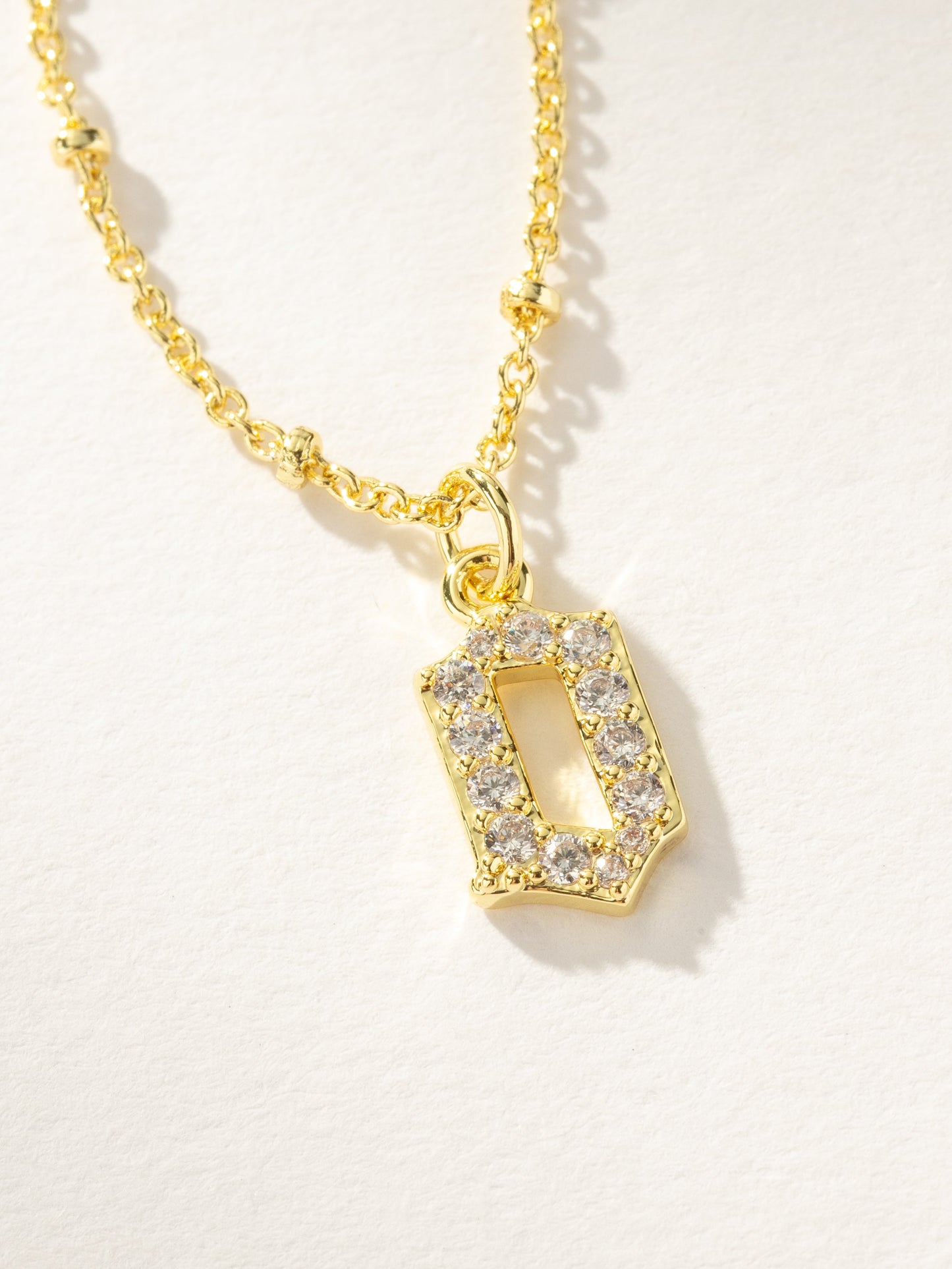 Made to Shine Initial Necklace | Gold | Product Image | Uncommon James