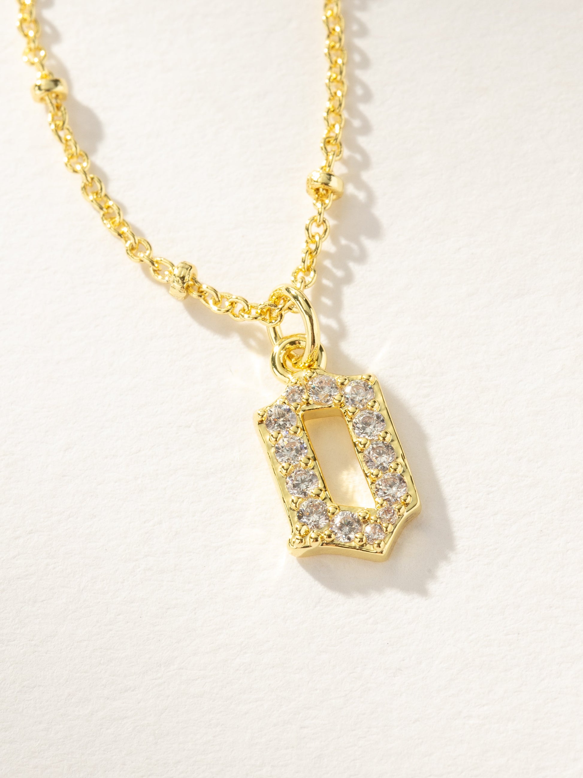 Made to Shine Initial Necklace | Gold | Product Image | Uncommon James