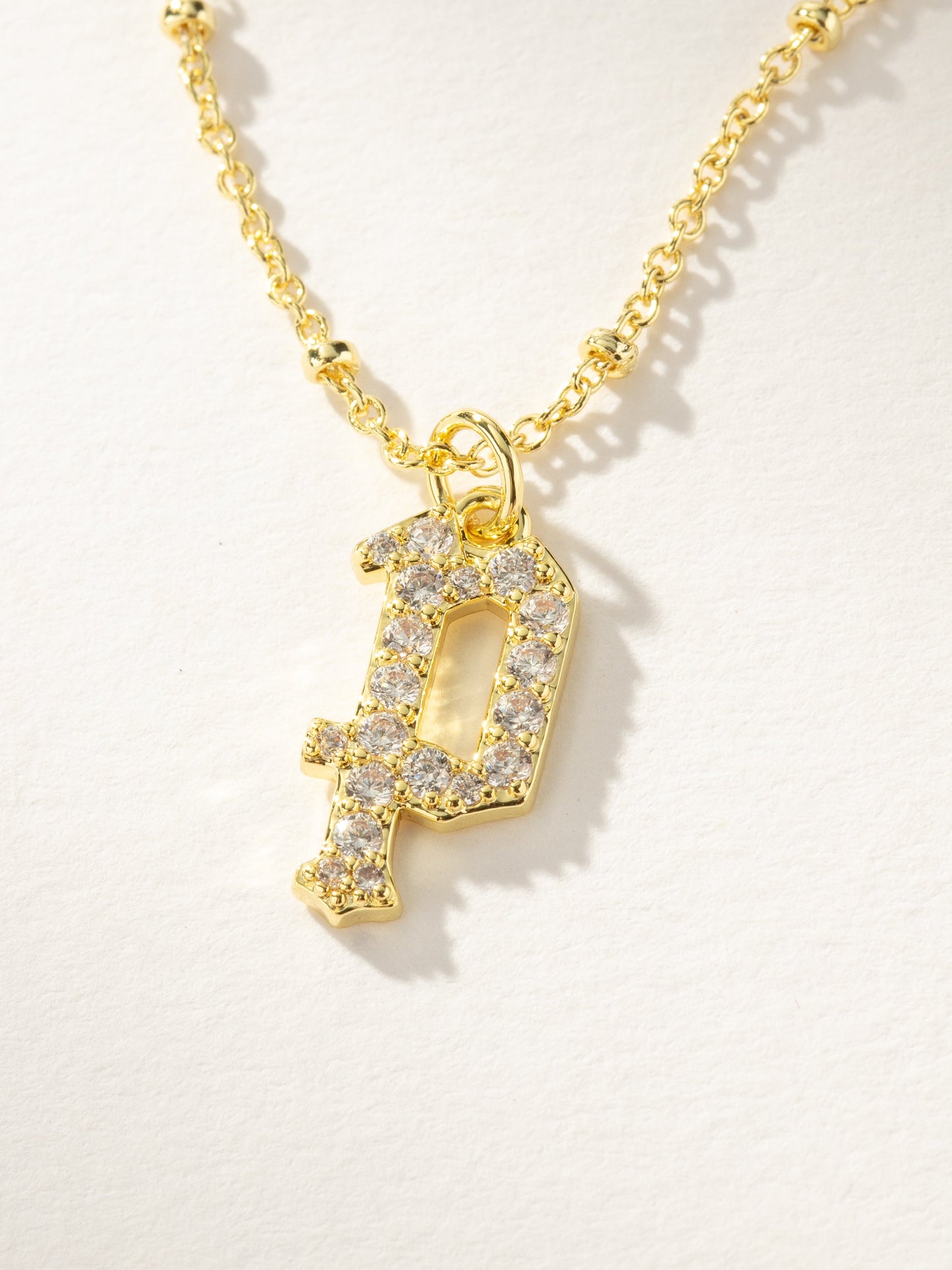 Made to Shine Initial Necklace | Gold | Product Image | Uncommon James
