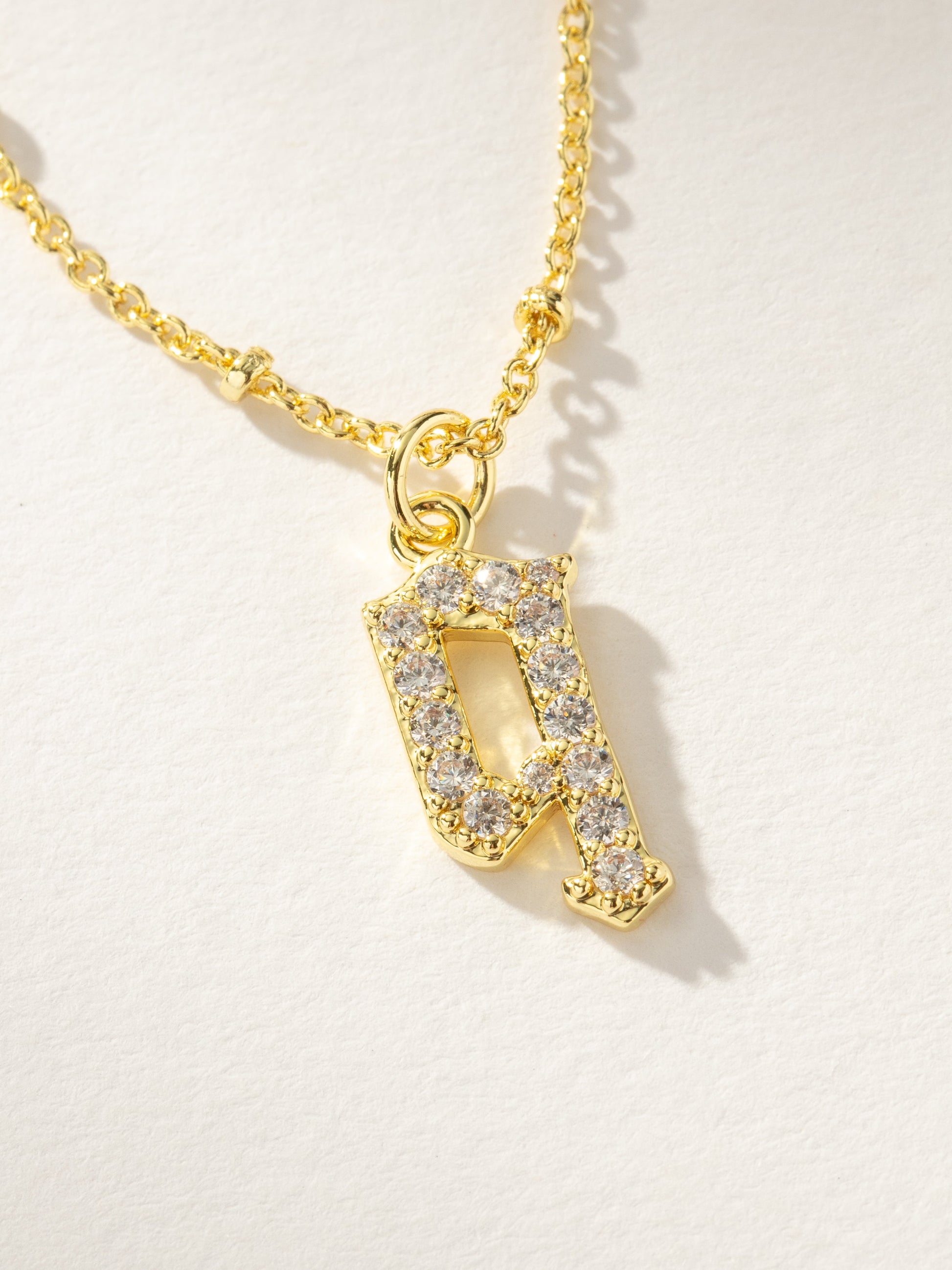 Made to Shine Initial Necklace | Gold | Product Image | Uncommon James