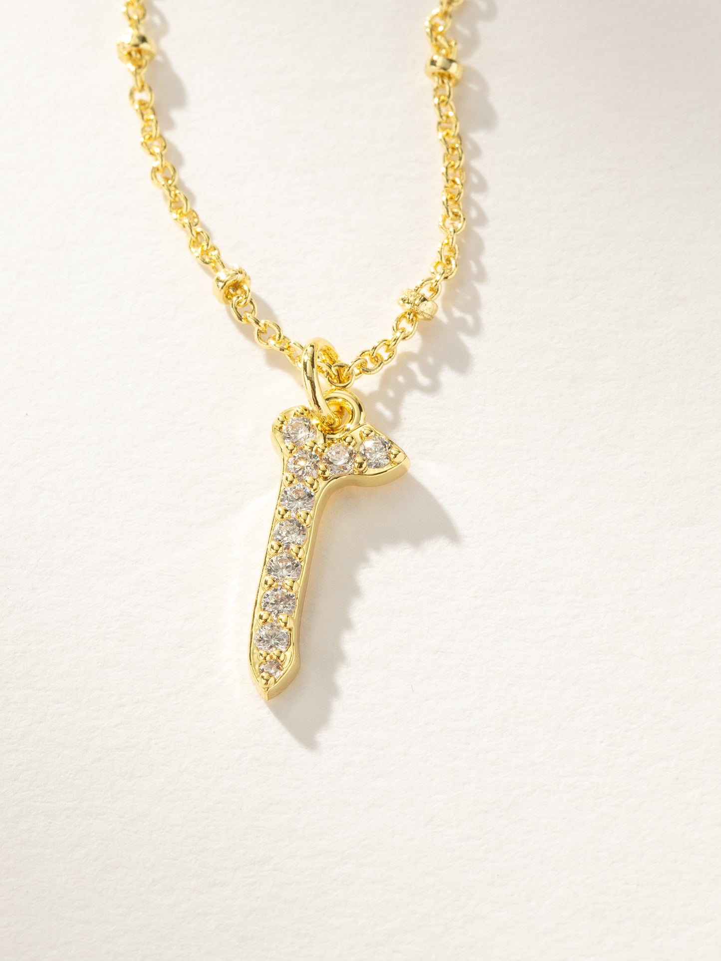 Made to Shine Initial Necklace | Gold | Product Image | Uncommon James