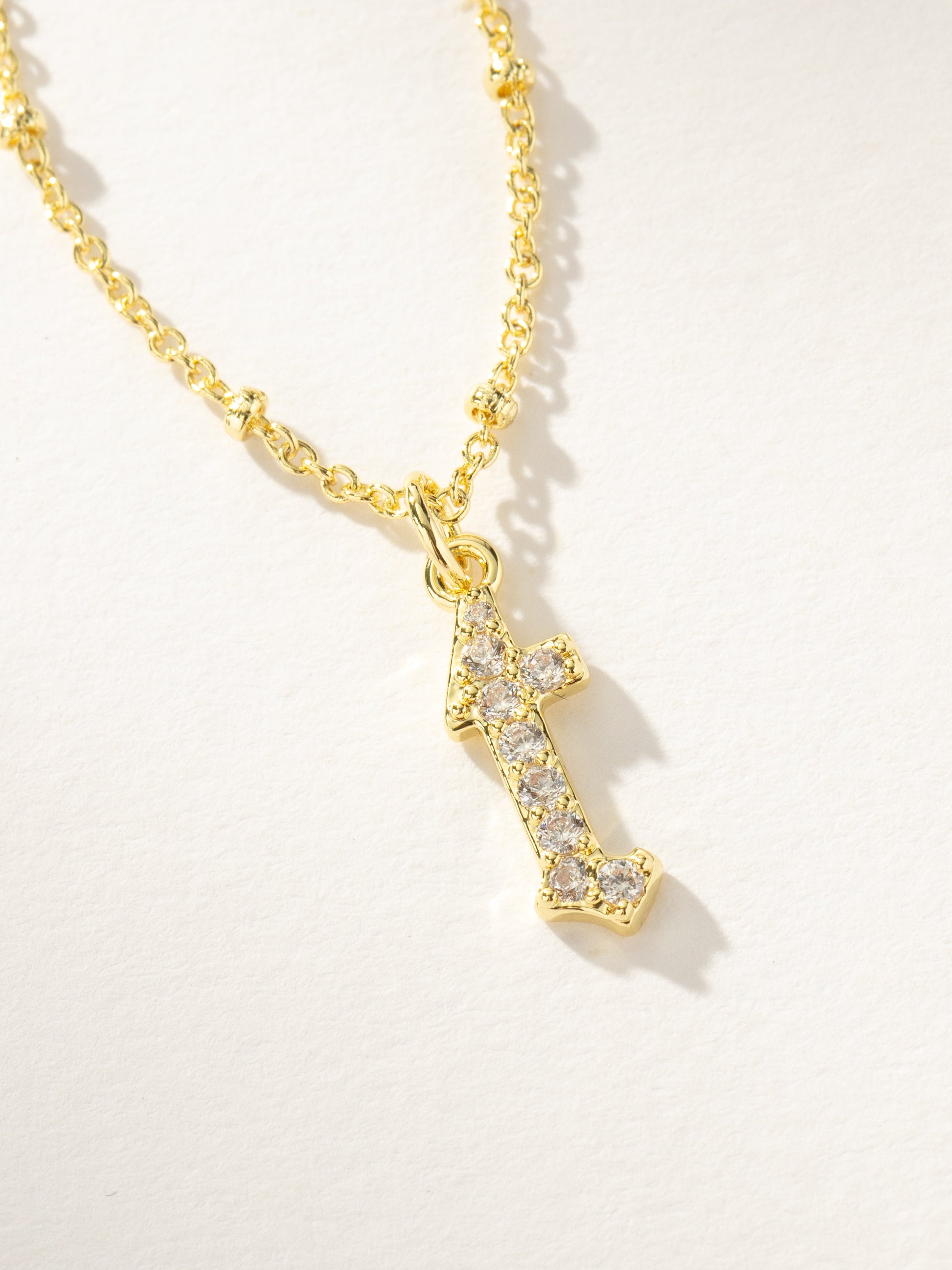 Made to Shine Initial Necklace | Gold | Product Image | Uncommon James