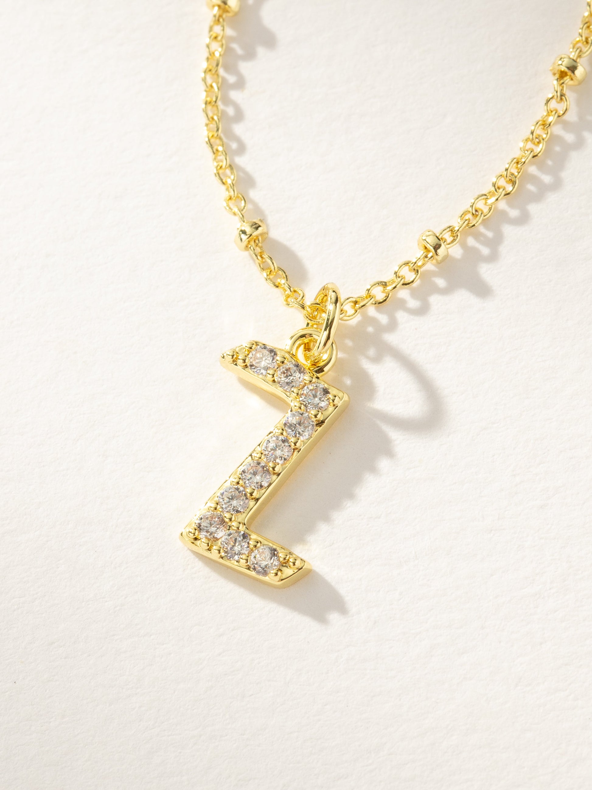 Made to Shine Initial Necklace | Gold | Product Image | Uncommon James