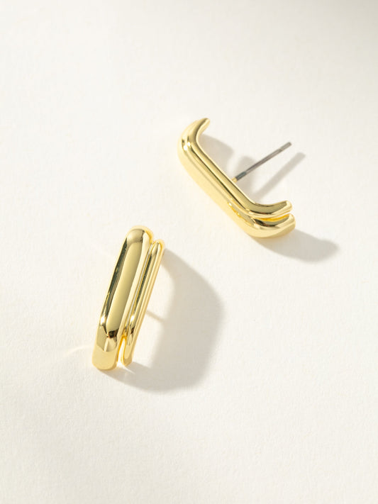 Classics Ear Climber | Gold | Model Image | Uncommon James