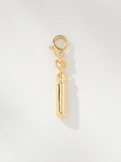 ["Bubble Letter Charm ", " Gold I ", " Product Image ", " Uncommon James"]