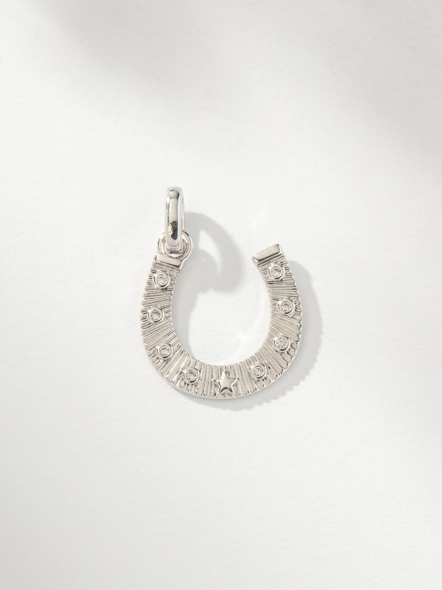 Horseshoe Charm | Silver | Product Image | Uncommon James