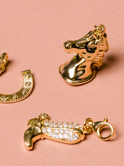 ["Saddle Up Horse Charm"]