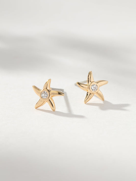 Starfish Stud Earrings
