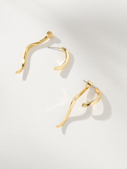 ["Wonderwall Ear Jacket ", " Gold ", " Product Image ", " Uncommon James"]