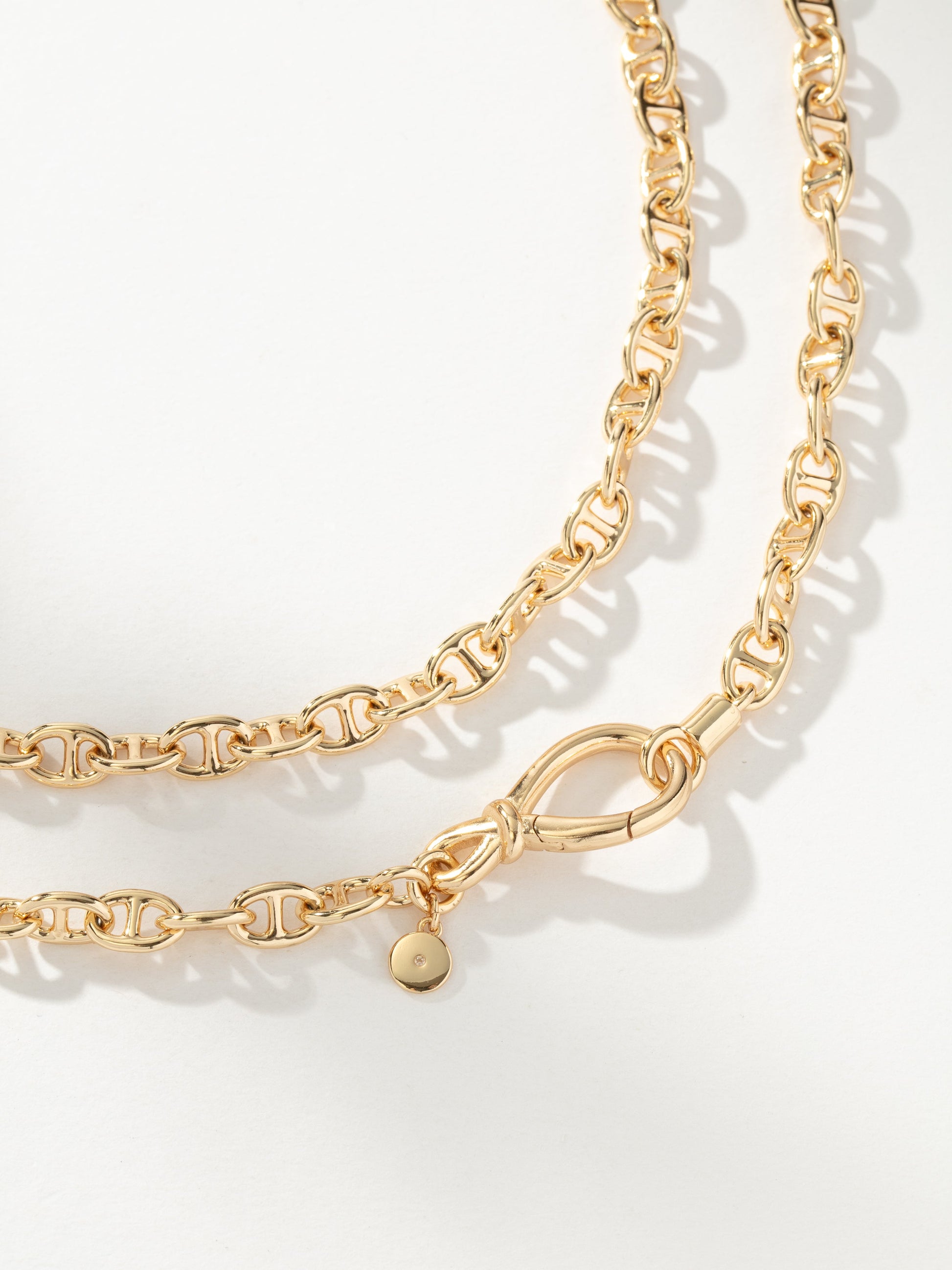 Daybreak Layered Chain Necklace | Gold | Product Image | Uncommon James