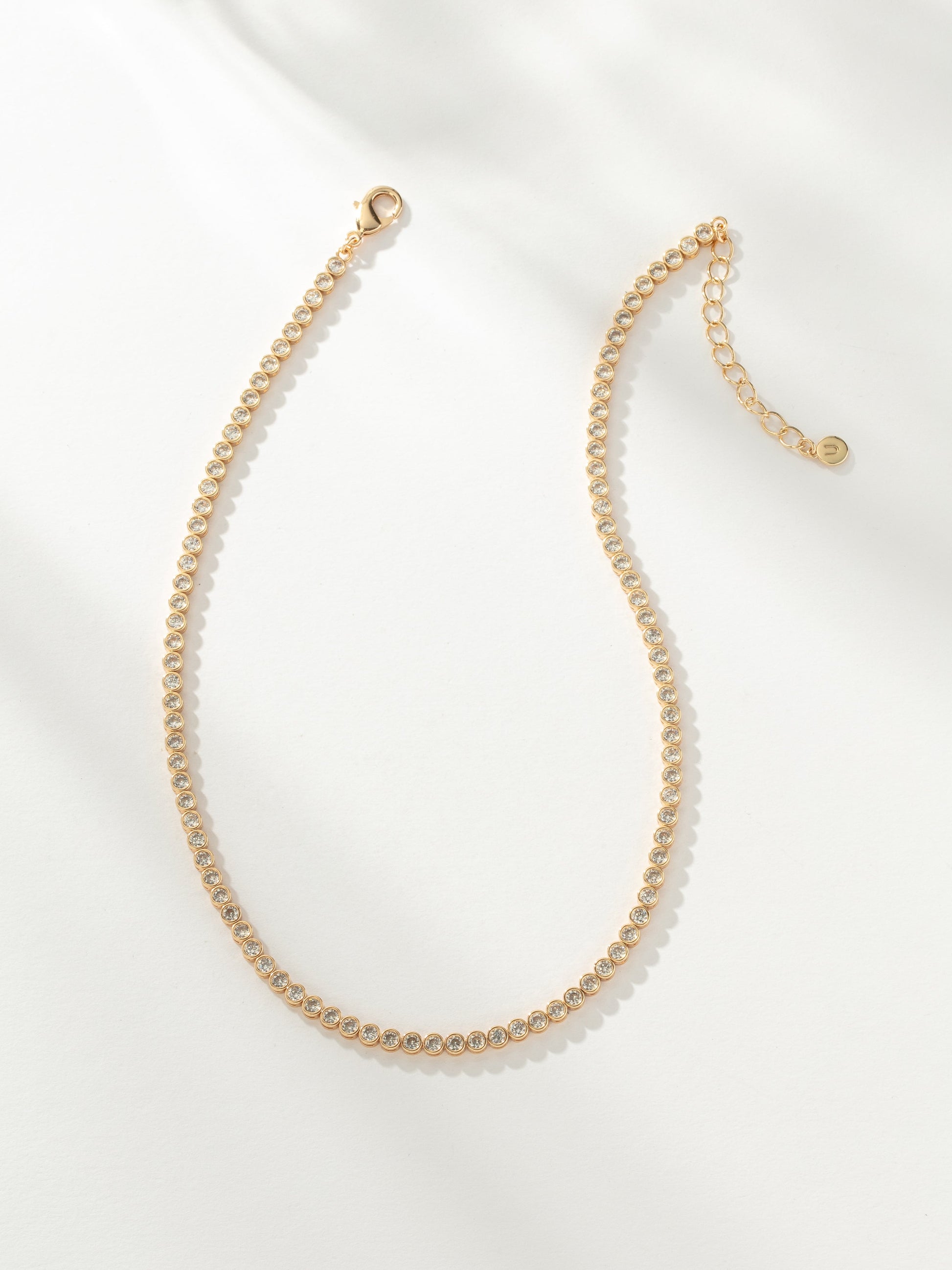 Rich Tennis Necklace Stack | Product Image | Uncommon James