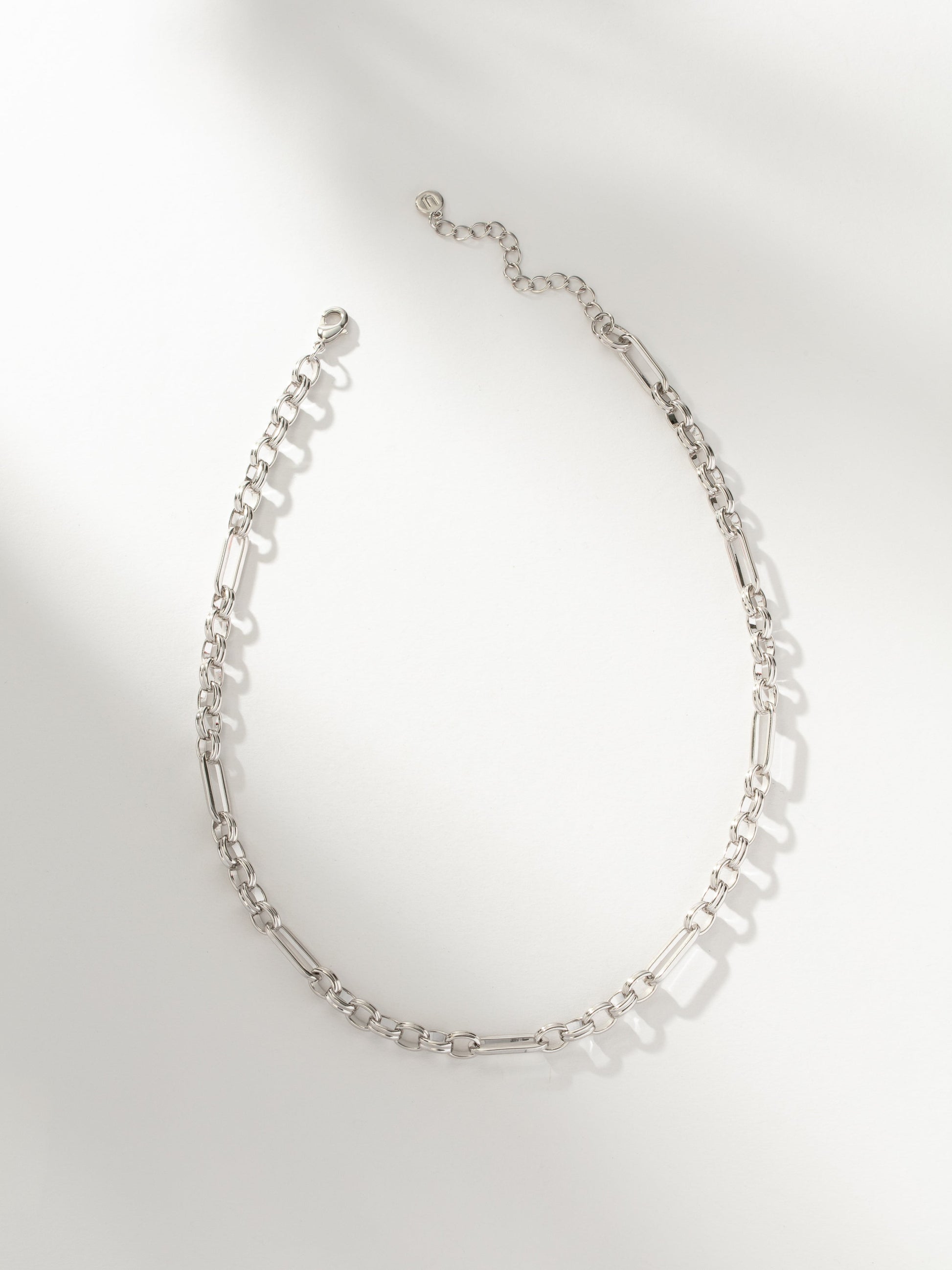 Linked Charm Collector Necklace | Silver | Product Image | Uncommon James