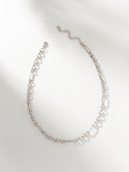 ["Linked Charm Collector Necklace ", " Silver ", " Product Image ", " Uncommon James"]