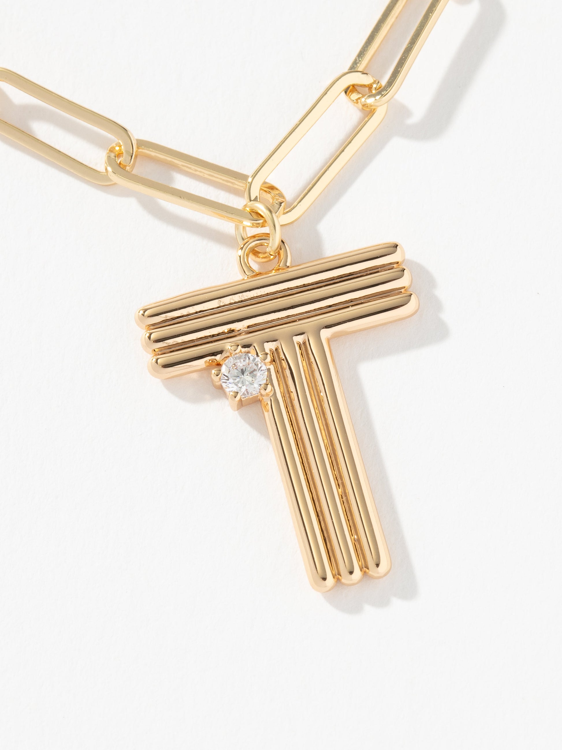 Muse Initial Layered Necklace | Gold T | Product Image | Uncommon James