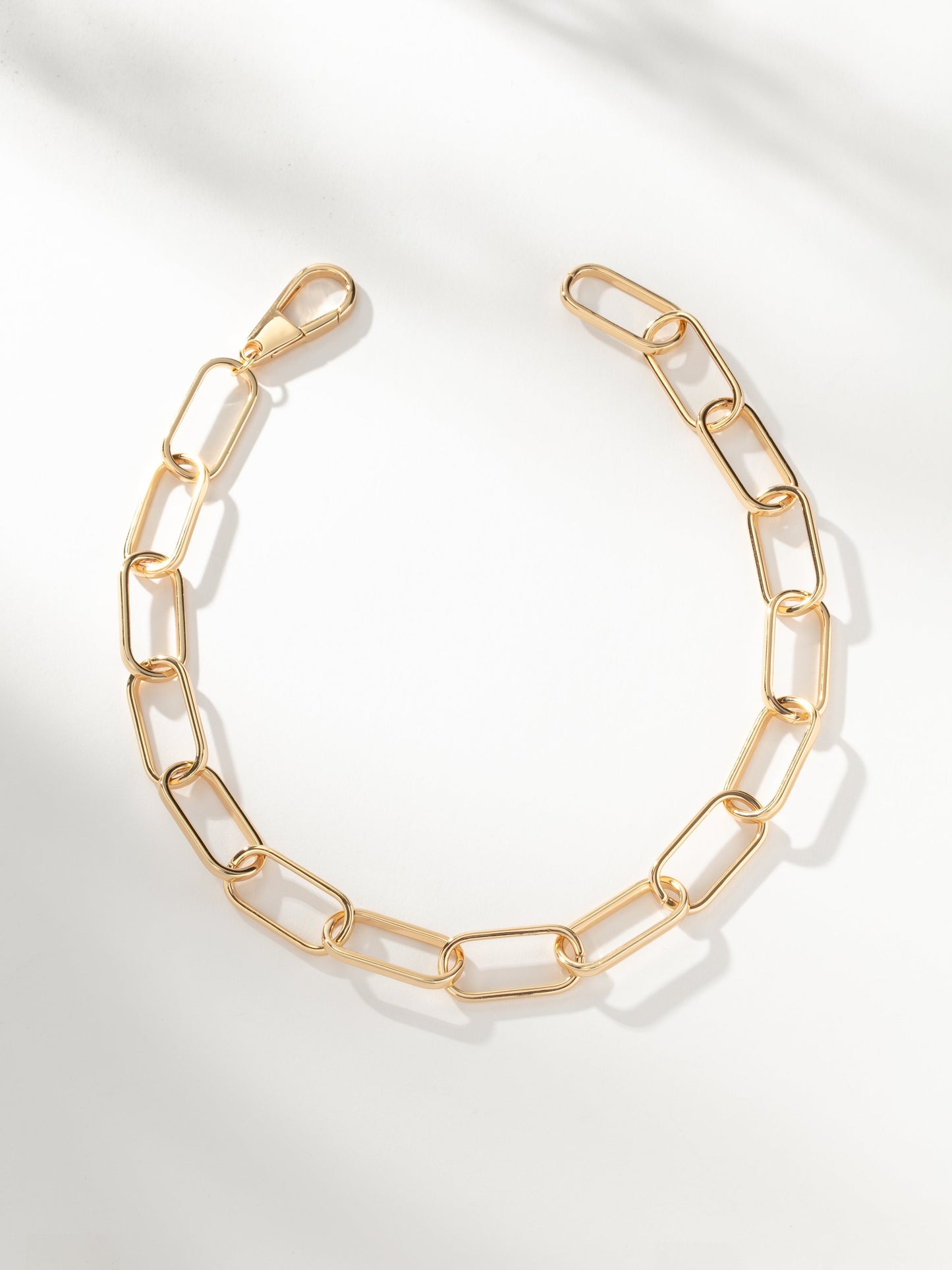 Statement Paperclip Chain Necklace