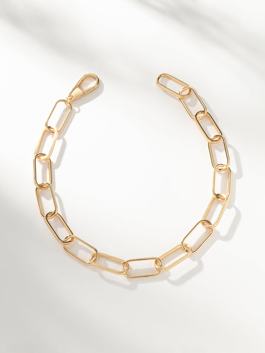 Statement Paperclip Chain Necklace
