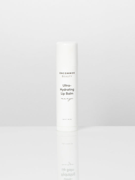 Ultra Hydrating Lip Balm | Mango / .56 OZ | Lifestyle Image | Uncommon Beauty