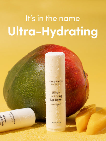 Ultra Hydrating Lip Balm | Mango / .56 OZ | Lifestyle Image | Uncommon Beauty