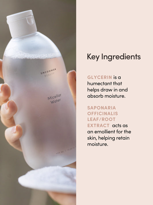 Micellar Water | Full Size / 13.52 fl oz | Product Image | Uncommon Beauty