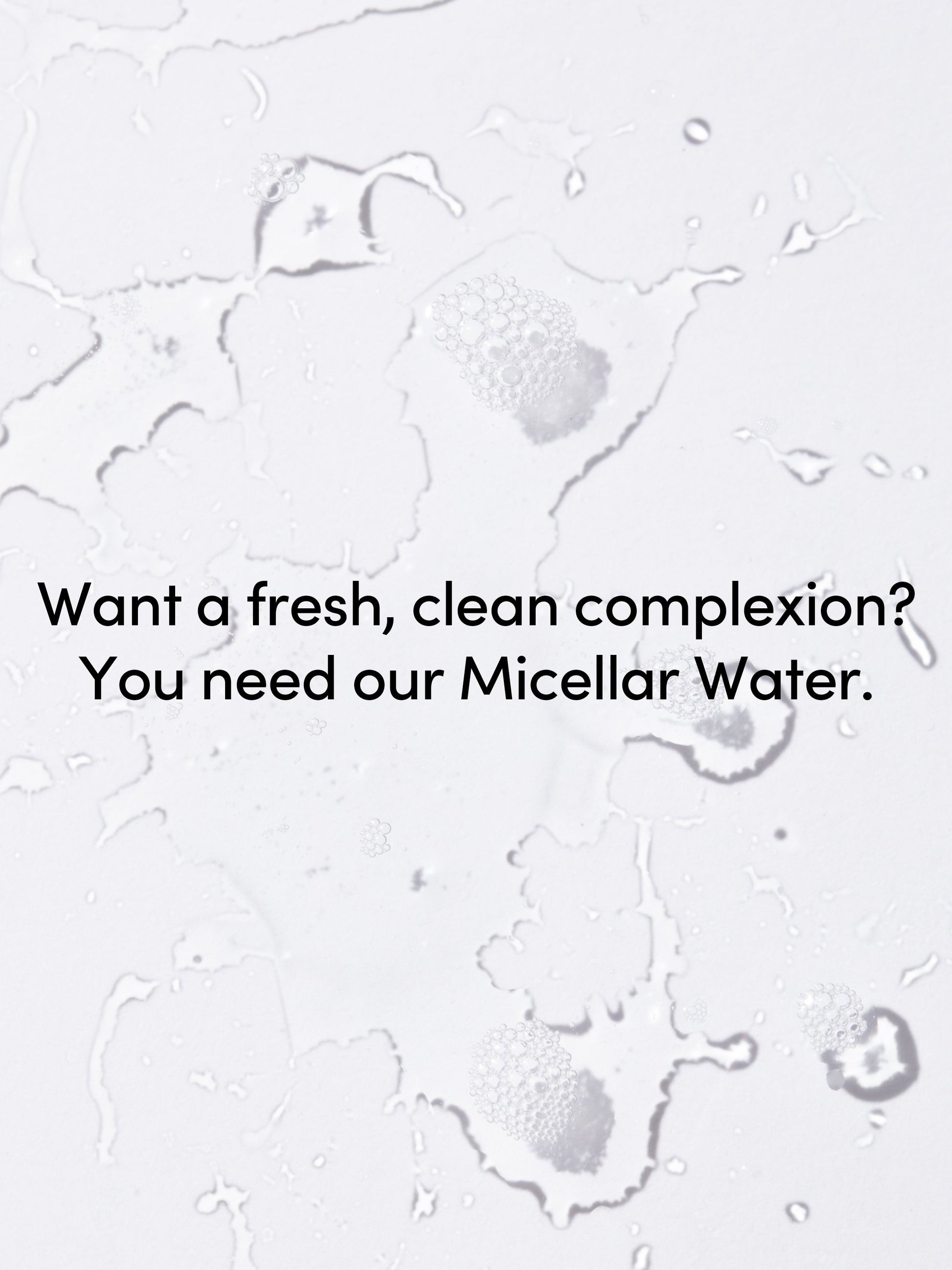 Micellar Water | Full Size / 13.52 fl oz Travel / 1.01 fl oz | Group Image| Uncommon Beauty