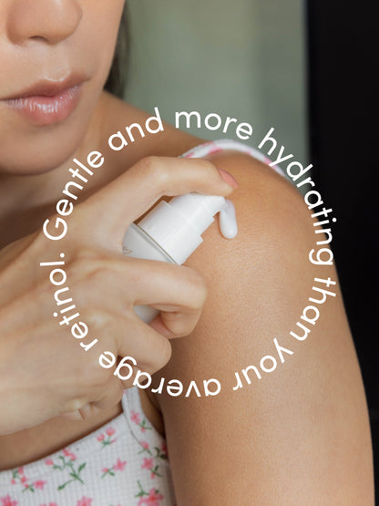 ["Retinol Alternative ", " Full Size / 1.35 fl oz ", " Model Image ", " Uncommon Beauty"]