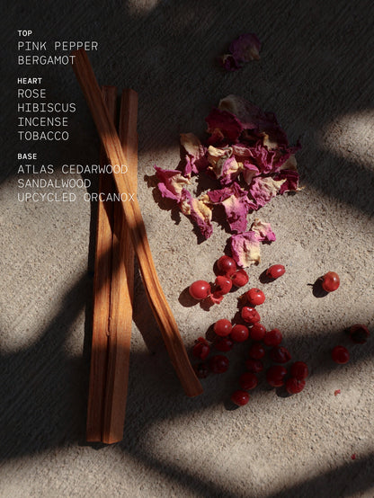 ["Hard Feelings Eau De Parfum ", " Travel / .27 fl oz ", " Ingredient Image ", " Uncommon James"]