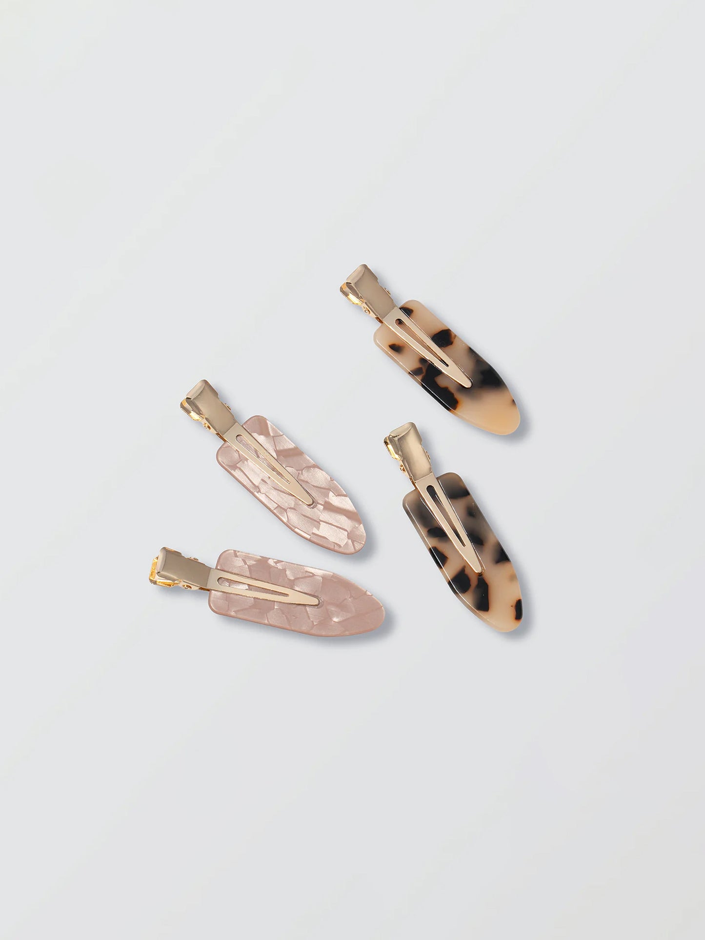 No Crease Hair Clips | Brown | Product Image | Uncommon Beauty