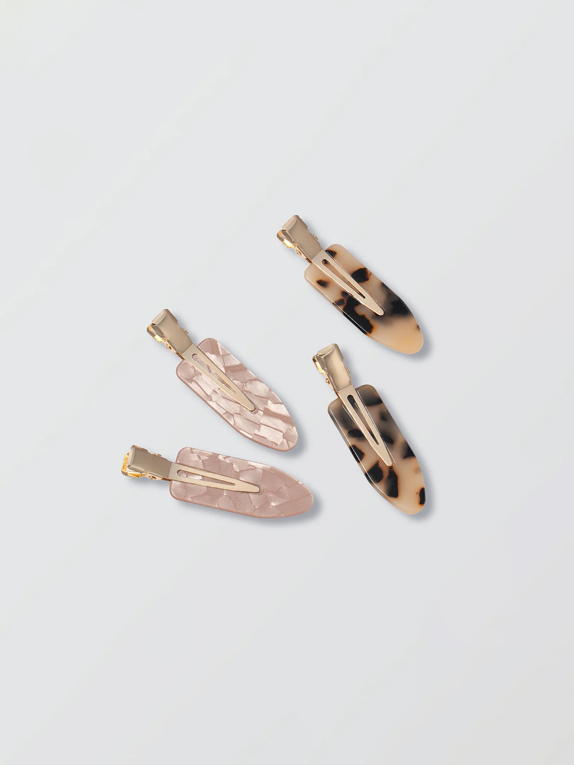 No Crease Hair Clips | Brown | Product Image | Uncommon Beauty