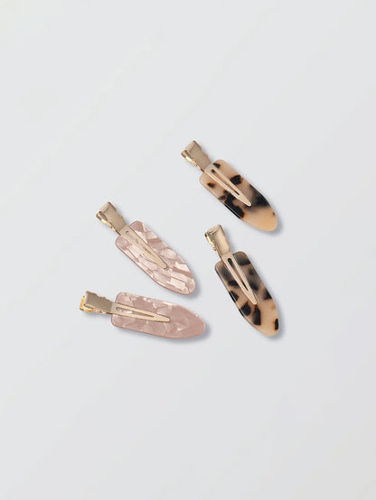 No Crease Hair Clips | Brown | Product Image | Uncommon Beauty