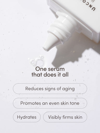 ["Anti-Aging Skincare Essentials Duo ", " Informational Image ", " Uncommon Beauty"]