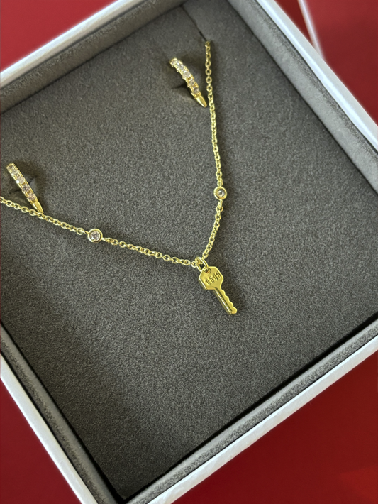 You're A Gem Gold Jewelry Set | Product Image | Uncommon James